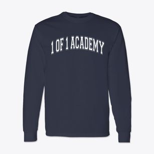 1 Of 1 Academy Red Varsity Arch Classic Long Sleeve T-Shirt