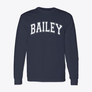 Bailey Elementary School Varsity Arch Classic Long Sleeve T-Shirt