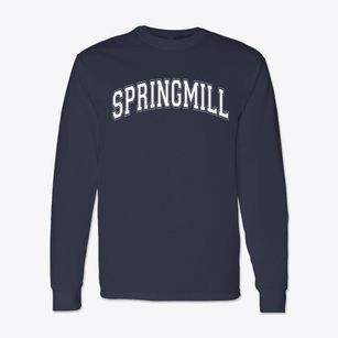 Springmill Elementary School Varsity Arch Classic Long Sleeve T-Shirt