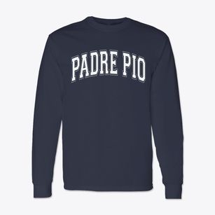 Padre Pio Academy Varsity Arch Classic Long Sleeve T-Shirt