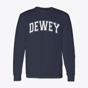 Dewey Elementary School Varsity Arch Classic Long Sleeve T-Shirt