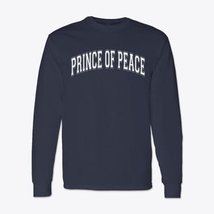 Prince Of Peace School Varsity Arch Classic Long Sleeve T-Shirt