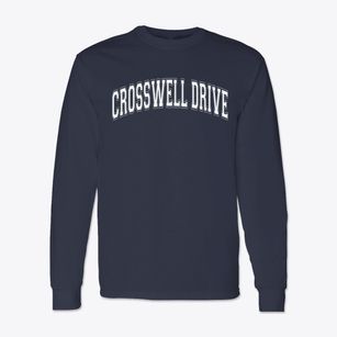 Crosswell Drive Elementary School Varsity Arch Classic Long Sleeve T-Shirt