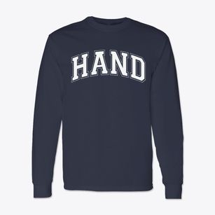 Hand Middle School Varsity Arch Classic Long Sleeve T-Shirt