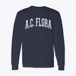 A.c. Flora High School Varsity Arch Classic Long Sleeve T-Shirt