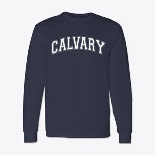 Calvary Christian School Varsity Arch Classic Long Sleeve T-Shirt