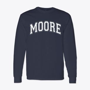 John W. Moore Middle School Varsity Arch Classic Long Sleeve T-Shirt