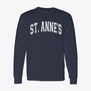 Saint Anne's Catholic Elementary School Varsity Arch Classic Long Sleeve T-Shirt