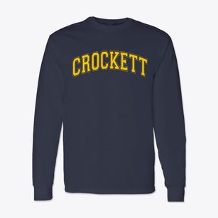 Crockett Elementary School Varsity Arch Classic Long Sleeve T-Shirt