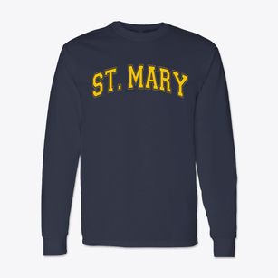 St Mary Parish Varsity Arch Classic Long Sleeve T-Shirt