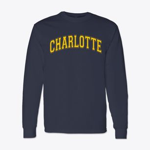 Charlotte Middle School Varsity Arch Classic Long Sleeve T-Shirt