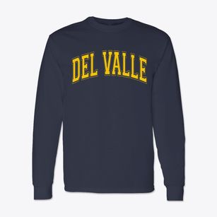 Del Valle High School Varsity Arch Classic Long Sleeve T-Shirt