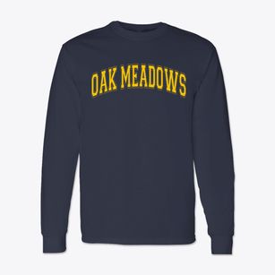 Oak Meadows Elementary School Varsity Arch Classic Long Sleeve T-Shirt