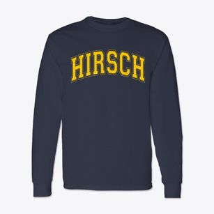 Hirsch Elementary School Varsity Arch Classic Long Sleeve T-Shirt