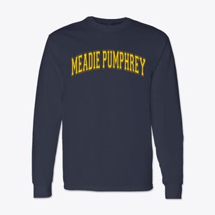 Meadie Pumphrey Junior High School Varsity Arch Classic Long Sleeve T-Shirt