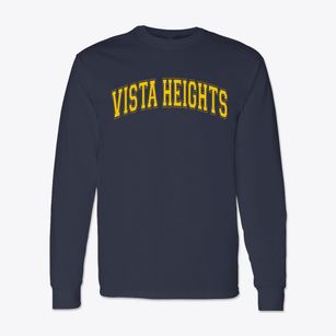 Vista Heights Middle School Varsity Arch Classic Long Sleeve T-Shirt