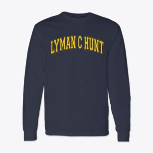 Lyman C Hunt Middle School Varsity Arch Classic Long Sleeve T-Shirt