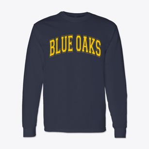 Blue Oaks School Varsity Arch Classic Long Sleeve T-Shirt