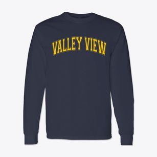 Valley View Elementary School Varsity Arch Classic Long Sleeve T-Shirt
