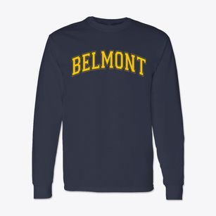 Belmont Community Adult School Varsity Arch Classic Long Sleeve T-Shirt