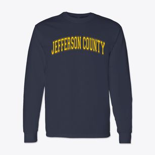 Jefferson County Open School Varsity Arch Classic Long Sleeve T-Shirt