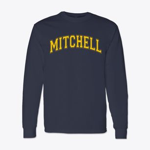 Mitchell Elementary School Varsity Arch Classic Long Sleeve T-Shirt