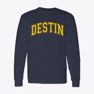 Destin Elementary School Varsity Arch Classic Long Sleeve T-Shirt