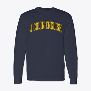 J Colin English Elementary School Varsity Arch Classic Long Sleeve T-Shirt