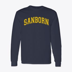 Sanborn Elementary School Varsity Arch Classic Long Sleeve T-Shirt