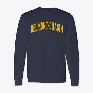 Belmont-cragin Elementary School Varsity Arch Classic Long Sleeve T-Shirt