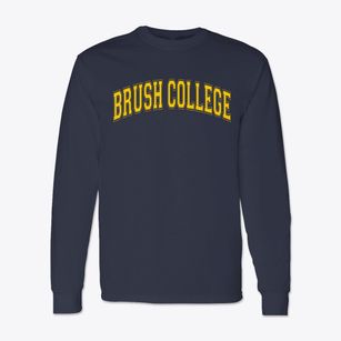 Brush College Elementary School Varsity Arch Classic Long Sleeve T-Shirt