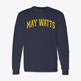 May Watts Elementary School Varsity Arch Classic Long Sleeve T-Shirt