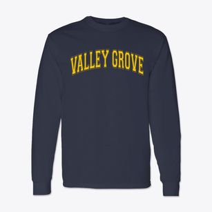 Valley Grove Elementary School Varsity Arch Classic Long Sleeve T-Shirt