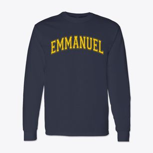 Emmanuel Baptist Academy Varsity Arch Classic Long Sleeve T-Shirt