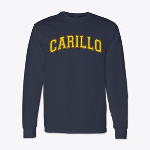Carillo Intermediate Magnet School Varsity Arch Classic Long Sleeve T-Shirt