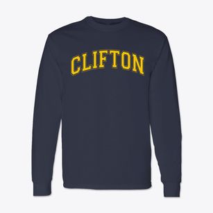 Clifton Elementary School Varsity Arch Classic Long Sleeve T-Shirt