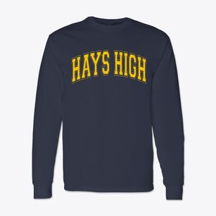 Hays High School Varsity Arch Classic Long Sleeve T-Shirt