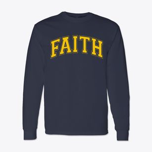 Faith Lutheran School Varsity Arch Classic Long Sleeve T-Shirt