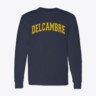 Delcambre Elementary School Varsity Arch Classic Long Sleeve T-Shirt