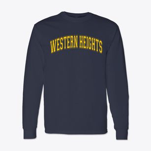 Western Heights Elementary School Varsity Arch Classic Long Sleeve T-Shirt