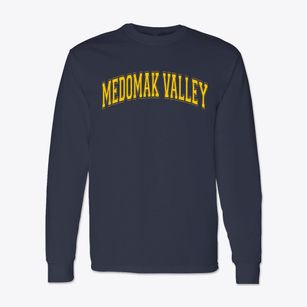 Medomak Valley High School Varsity Arch Classic Long Sleeve T-Shirt
