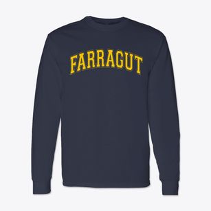 Farragut Elementary School Varsity Arch Classic Long Sleeve T-Shirt