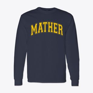 Mather Elementary School Varsity Arch Classic Long Sleeve T-Shirt