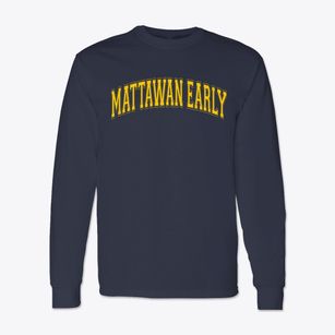 Mattawan Early Elementary School Varsity Arch Classic Long Sleeve T-Shirt