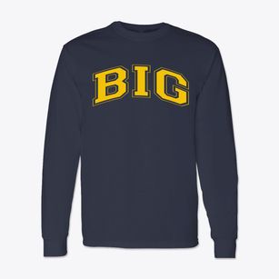 Big Burning Public School Varsity Arch Classic Long Sleeve T-Shirt
