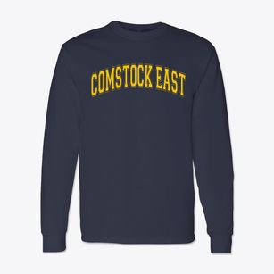 Comstock East Elementary School Varsity Arch Classic Long Sleeve T-Shirt