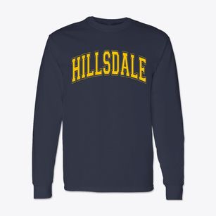 Hillsdale High School Varsity Arch Classic Long Sleeve T-Shirt