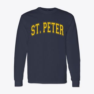 Saint Peter Catholic School Varsity Arch Classic Long Sleeve T-Shirt
