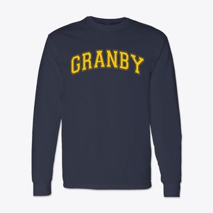 Granby Elementary School Varsity Arch Classic Long Sleeve T-Shirt
