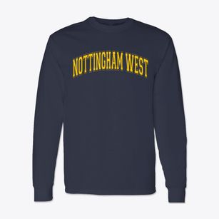 Nottingham West Elementary School Varsity Arch Classic Long Sleeve T-Shirt